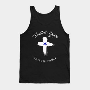 wasted Cross Tank Top